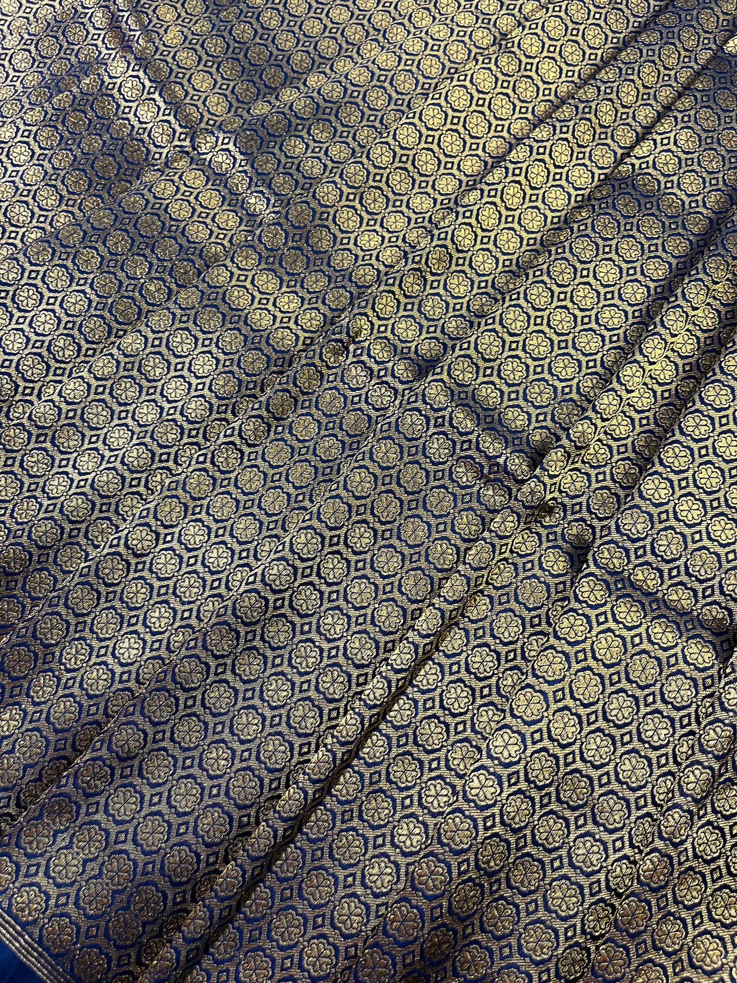 GOLD KATAN TISSUE PURE HANDLOOM BANARASI SAREE