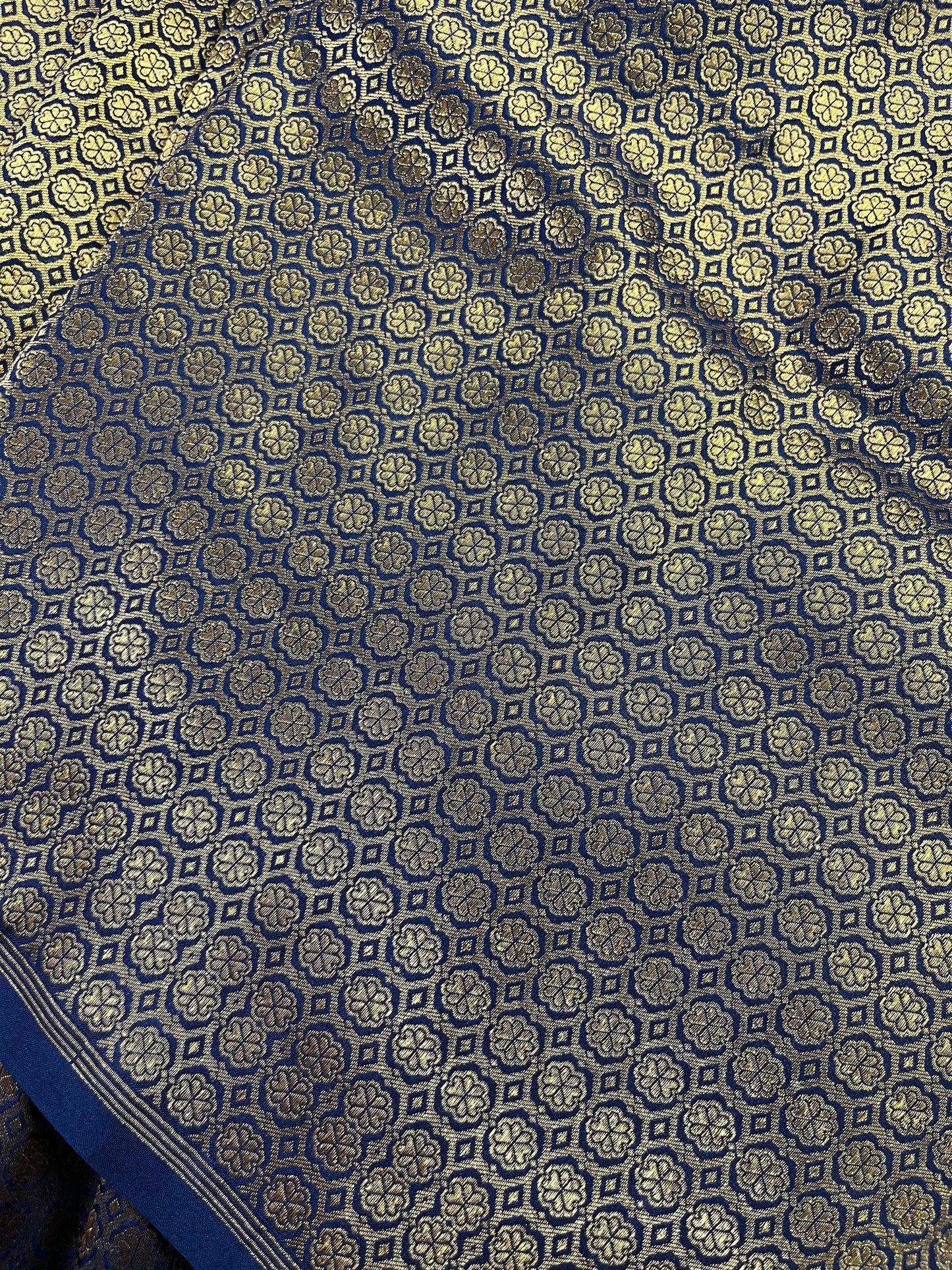 GOLD KATAN TISSUE PURE HANDLOOM BANARASI SAREE