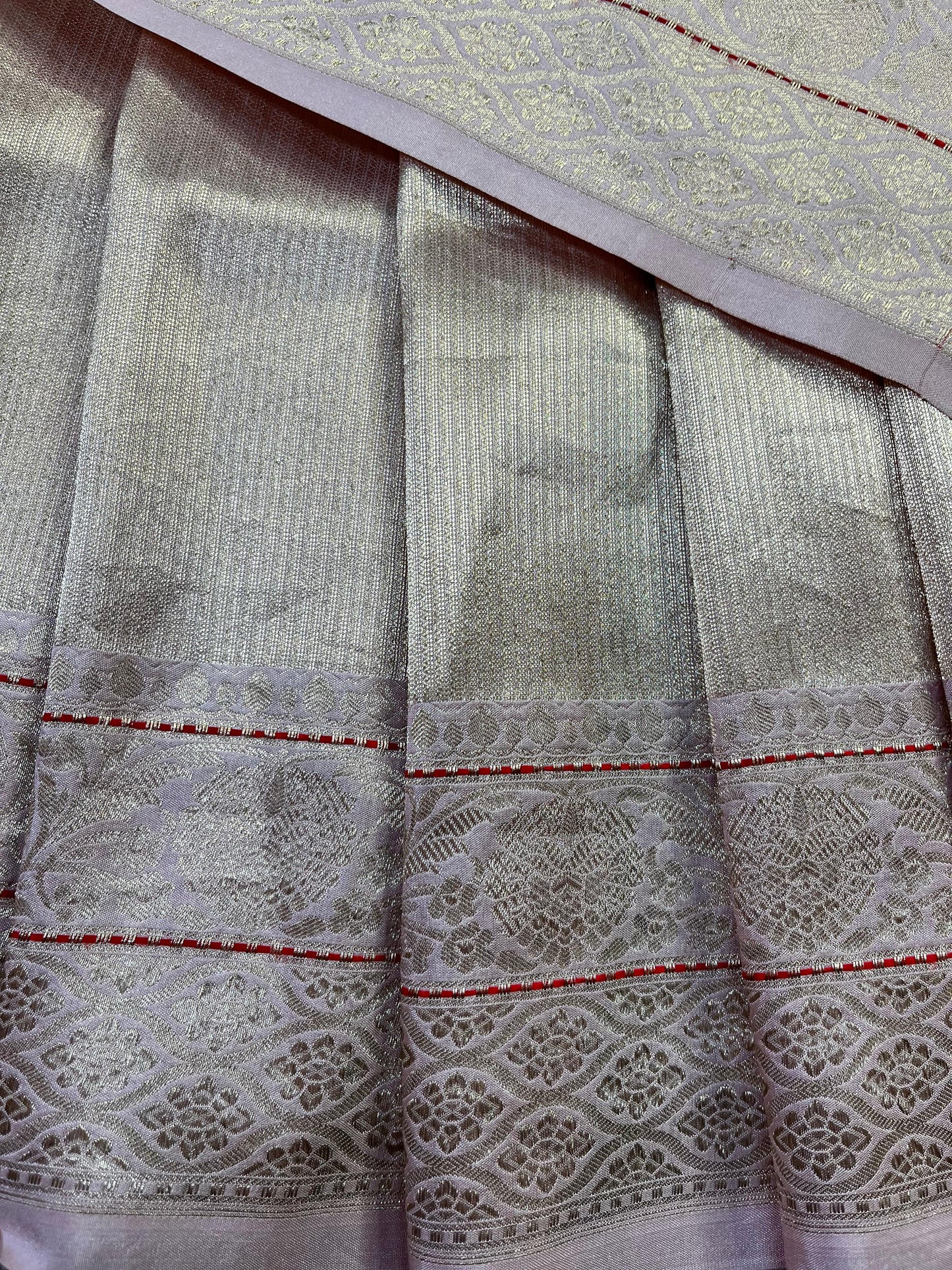 PINK KATAN TISSUE PURE HANDLOOM BANARASI SAREE