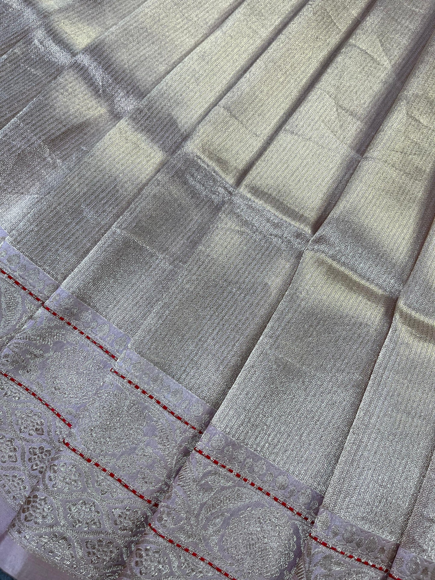 PINK KATAN TISSUE PURE HANDLOOM BANARASI SAREE