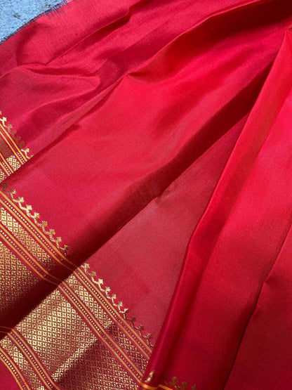 RED PURE SILK PAITHAN I SAREE