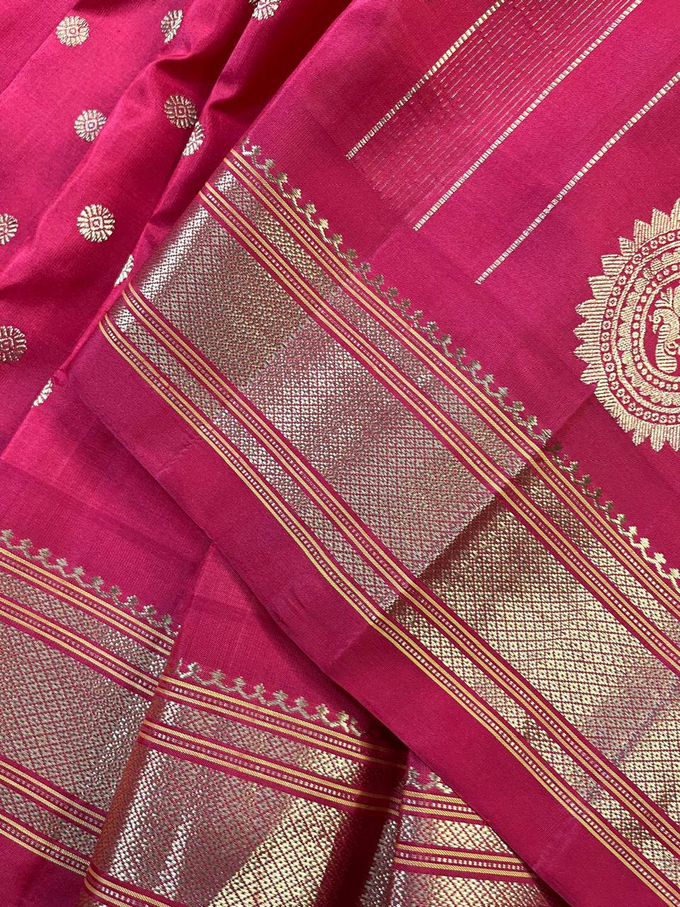 RED PURE SILK PAITHANI SAREE