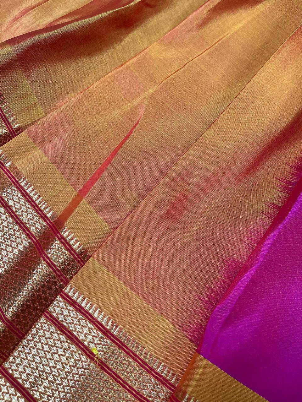PINK PURE SILK PAITHANI SAREE