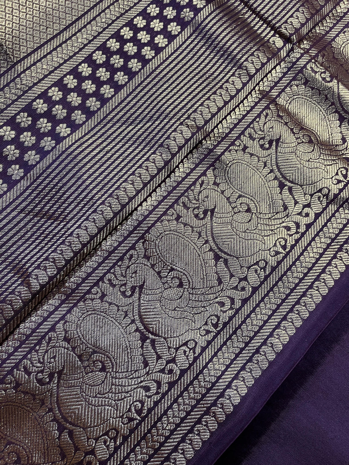 BROWN SILK PURE HANDLOOM KANJIVARAM SAREE