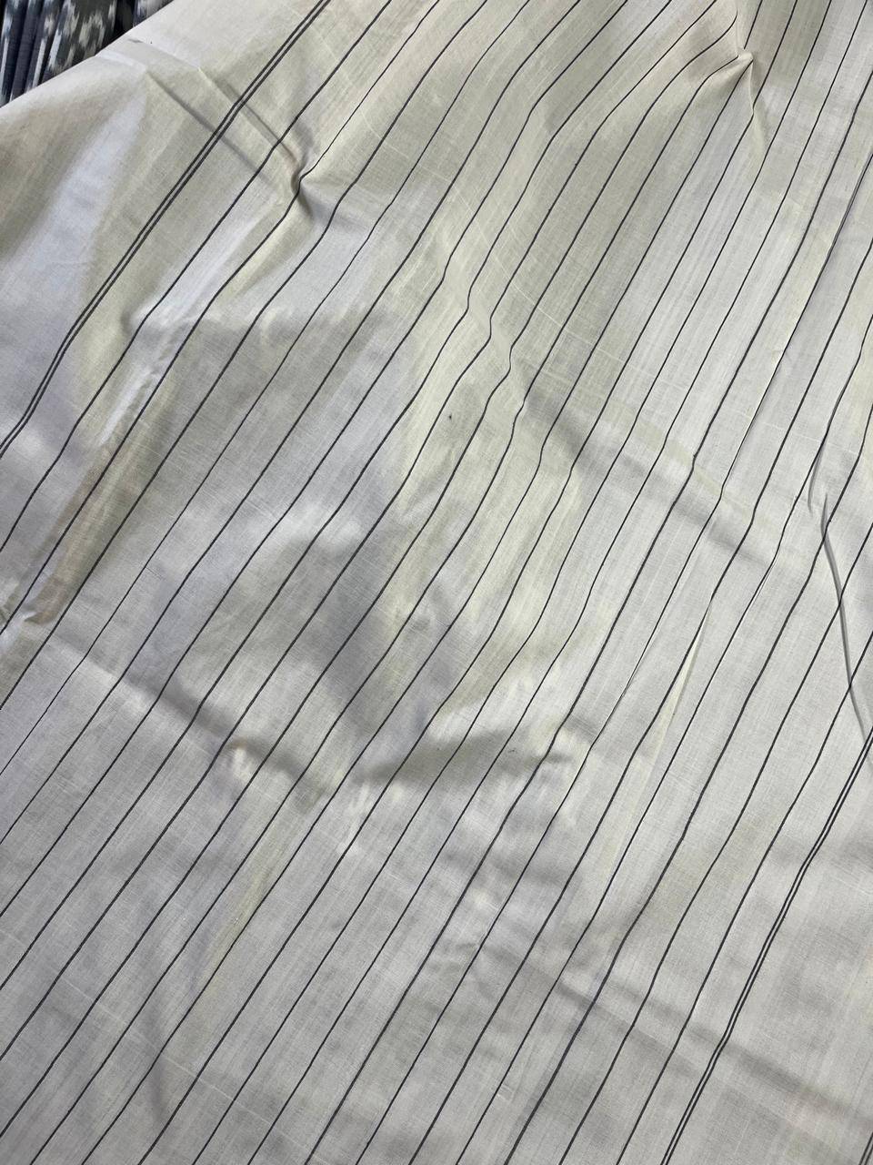 GREY COTTON PURE HANDLOOM IKKAT SAREE