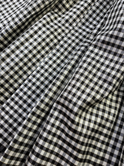 BLACK AND WHITE PURE HANDLOOM  KANJIVARAM SILK SAREE