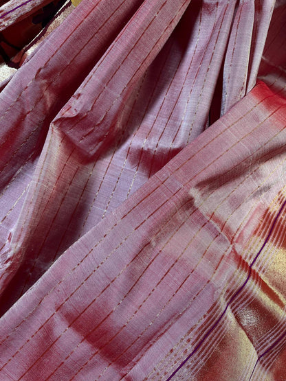 PINK SILK PURE HANDLOOM PAITHANI DUPATTA