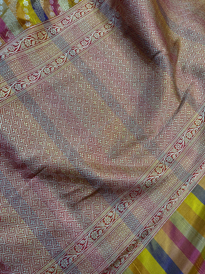 RANGKAT SILK PURE HANDLOOM BANARASI DUPATTA