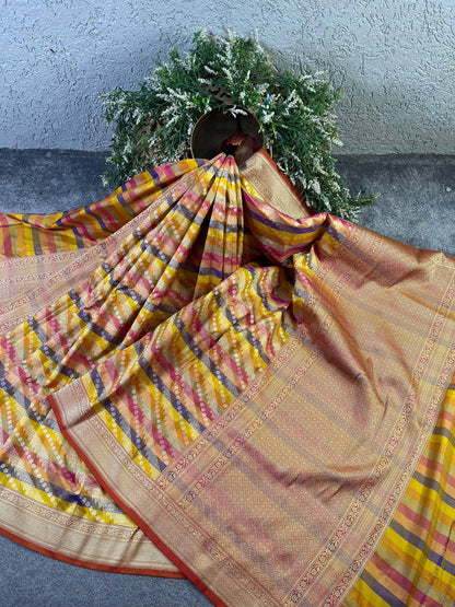 RANGKAT SILK PURE HANDLOOM BANARASI DUPATTA