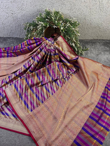 RANGKAT SILK PURE HANDLOOM BANARASI DUPATTA