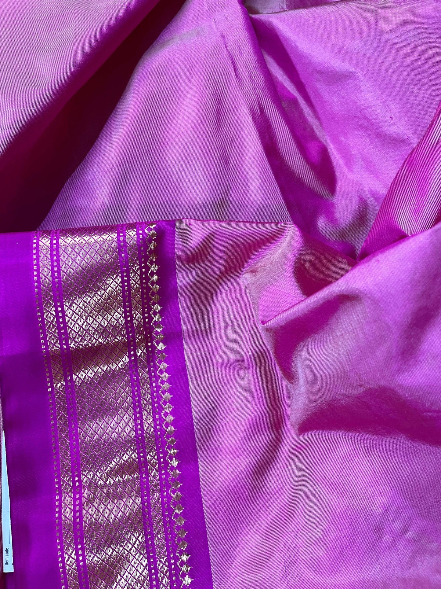 PINK SILK PURE HANDLOOM PAITHANI SAREE