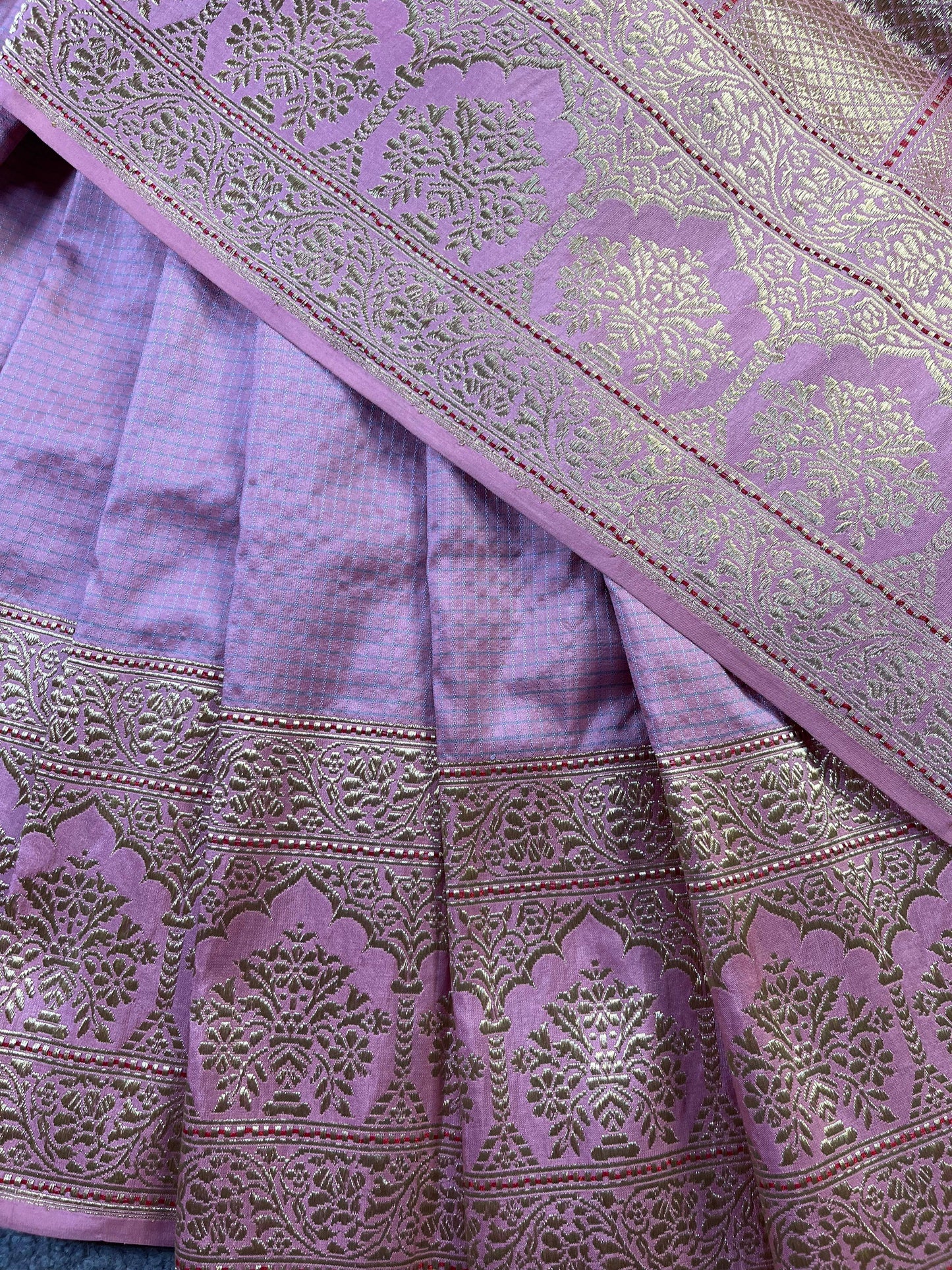 PINK SILK PURE HANDLOOM BANARASI SAREE
