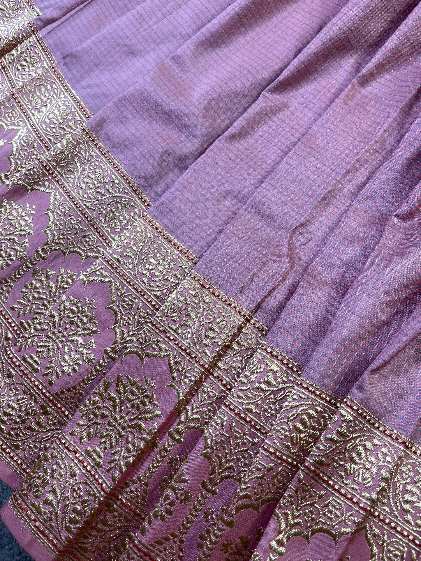 PINK SILK PURE HANDLOOM BANARASI SAREE