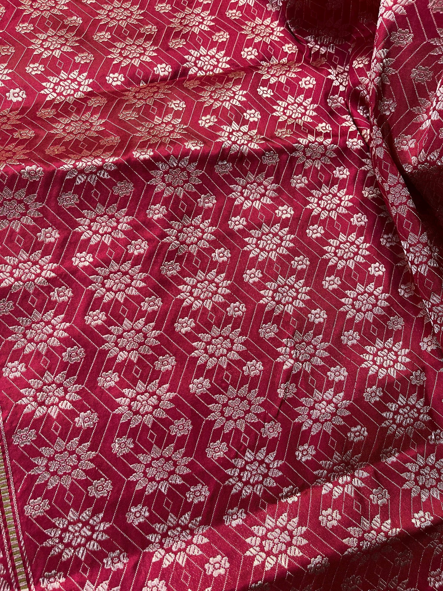 CREAM SILK PURE HANDLOOM BANARASI SAREE