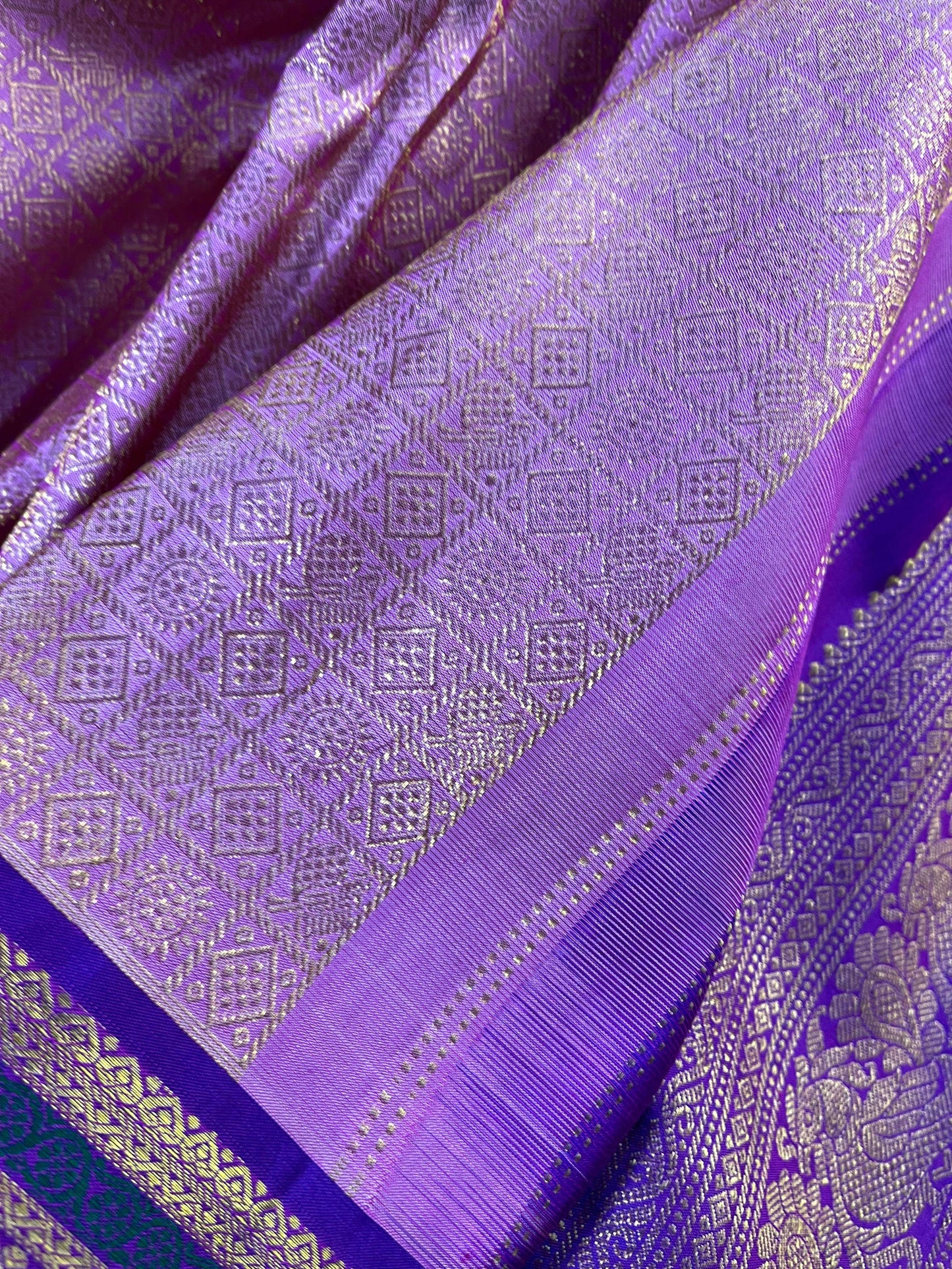 PINK SILK PURE HANDLOOM KANJIVARAM SAREE