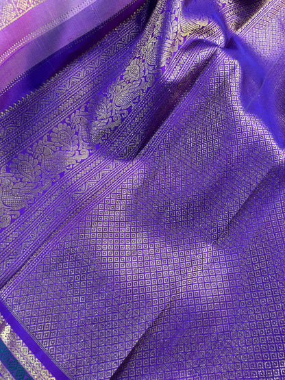 PINK SILK PURE HANDLOOM KANJIVARAM SAREE