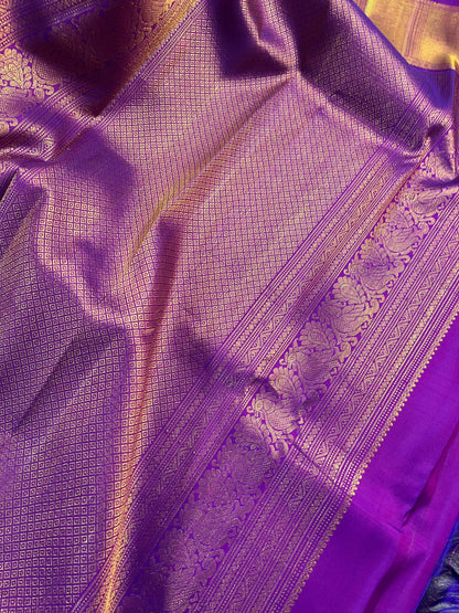 PINK SILK PURE HANDLOOM KANJIVARAM SAREE