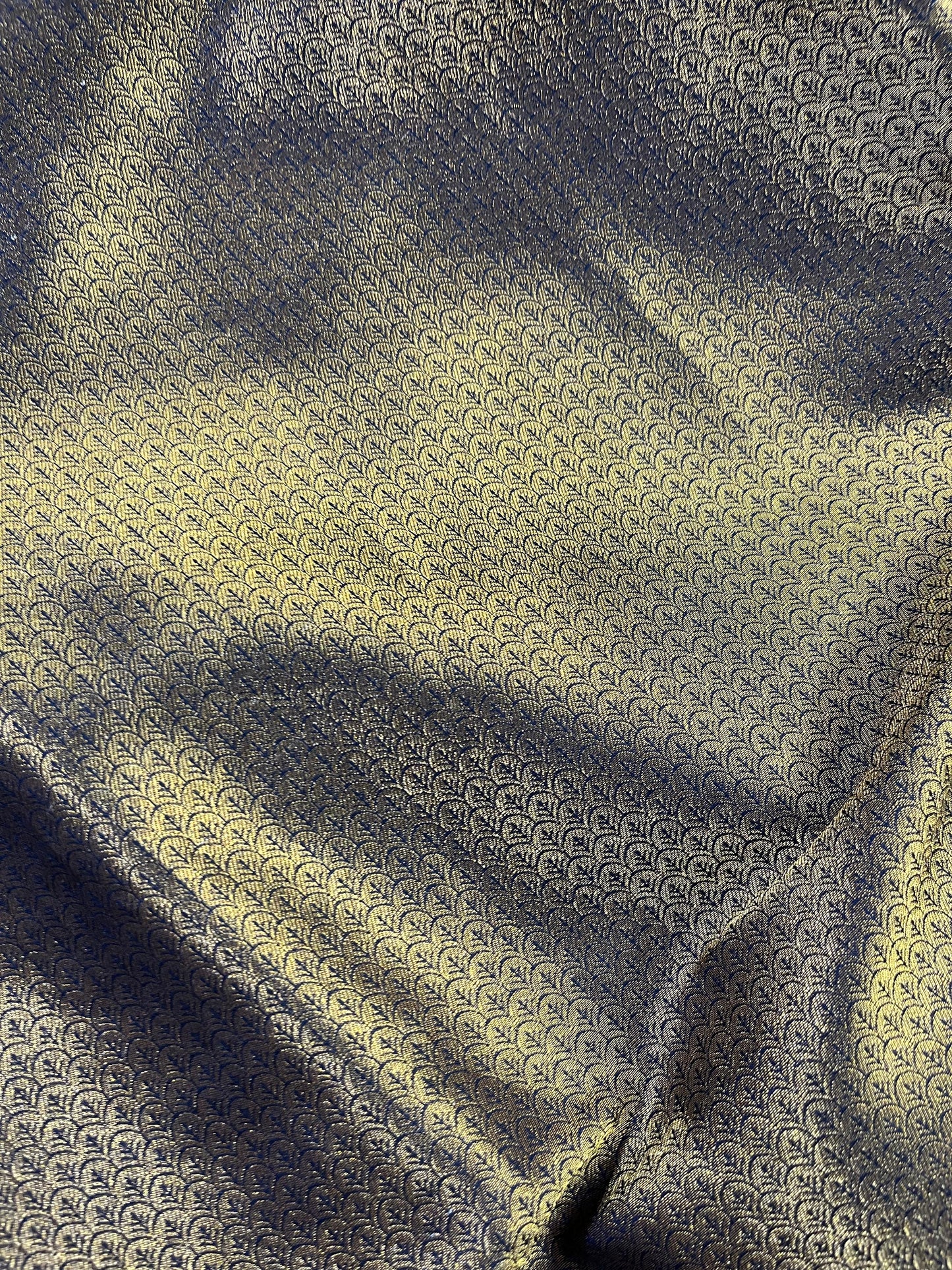 GOLD KATAN TISSUE PURE HANDLOOM BANARASI SAREE