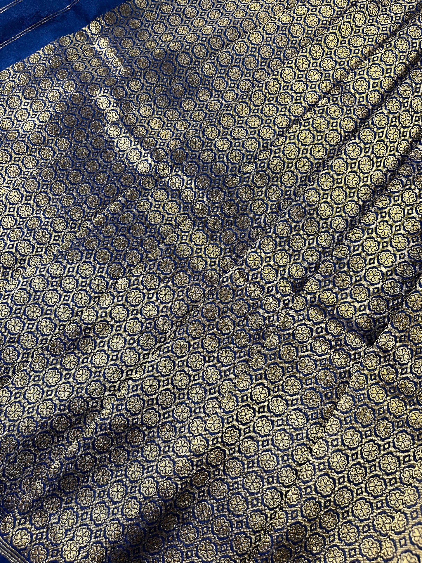 GOLD KATAN TISSUE PURE HANDLOOM BANARASI SAREE