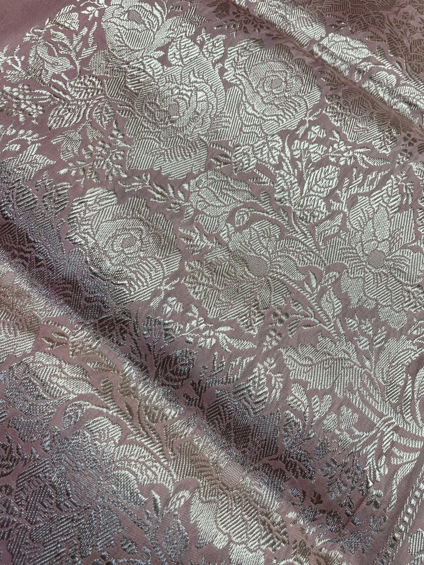 PINK DOUBLE SILK PURE HANDLOOM BANARASI SAREE