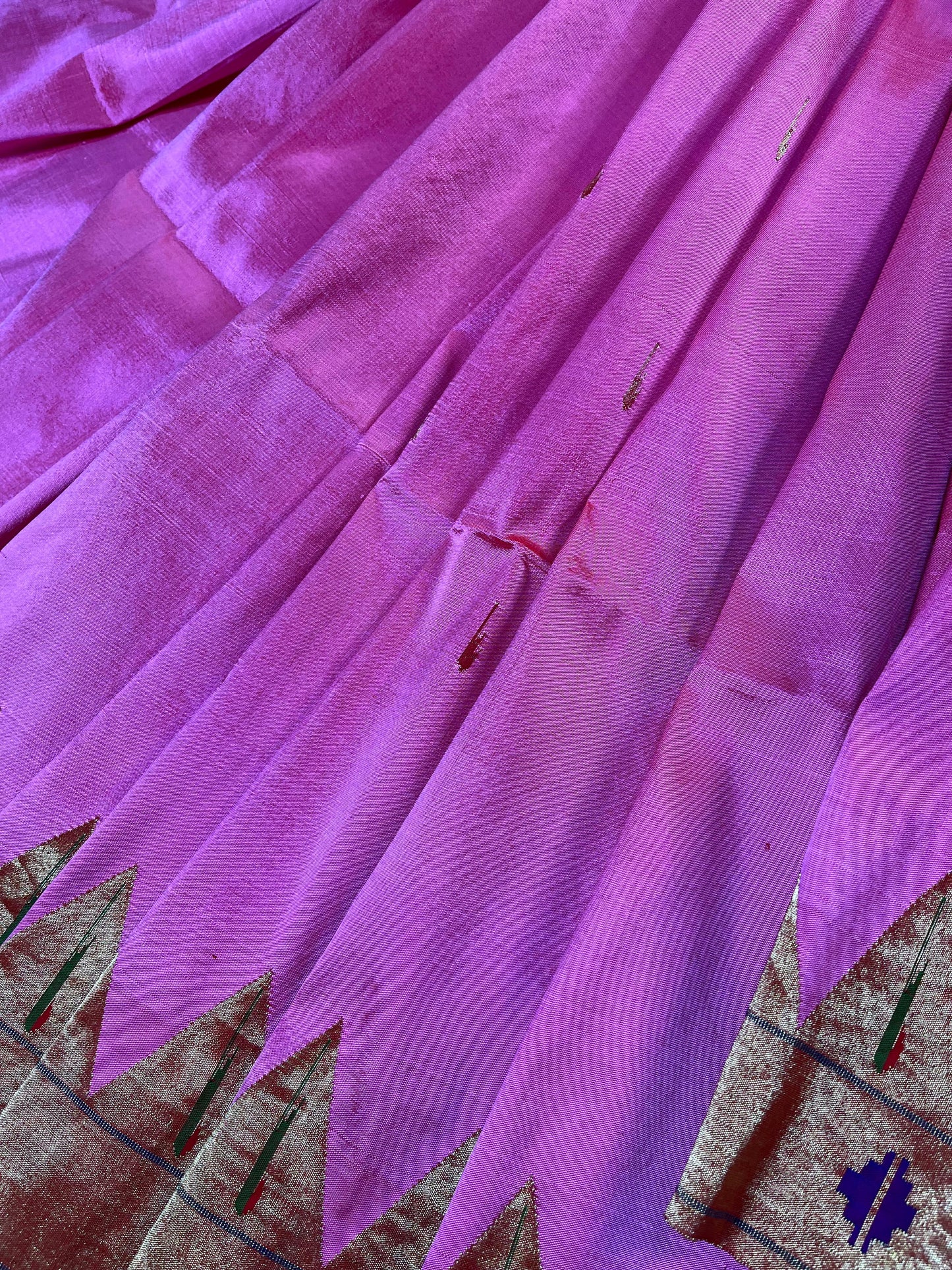 PINK SILK PURE HANDLOOM PAITHANI SAREE
