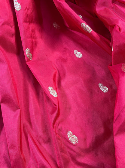 RED SILK PURE HANDLOOM PAITHANI SAREE