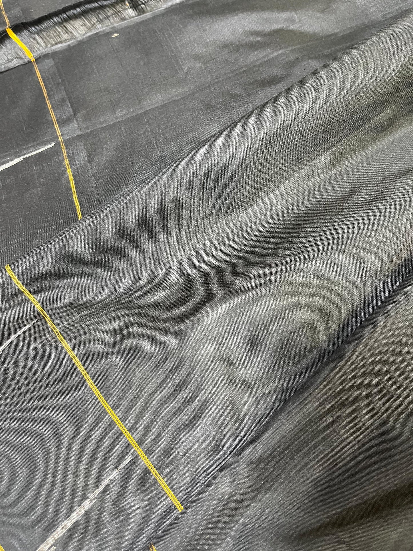BLACK SILK PURE HANDLOOM PAITHANI SAREE