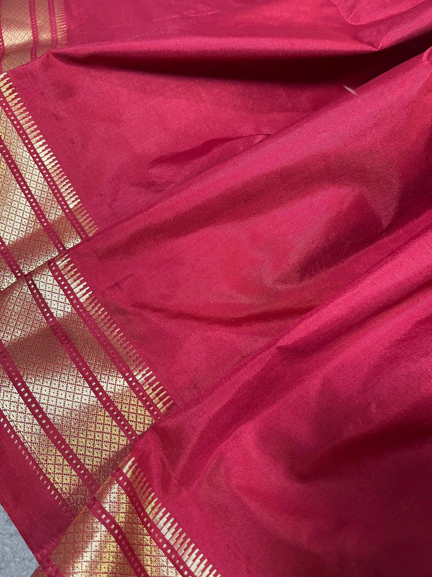 MAROON SILK PURE HANDLOOM PAITHANI SAREE