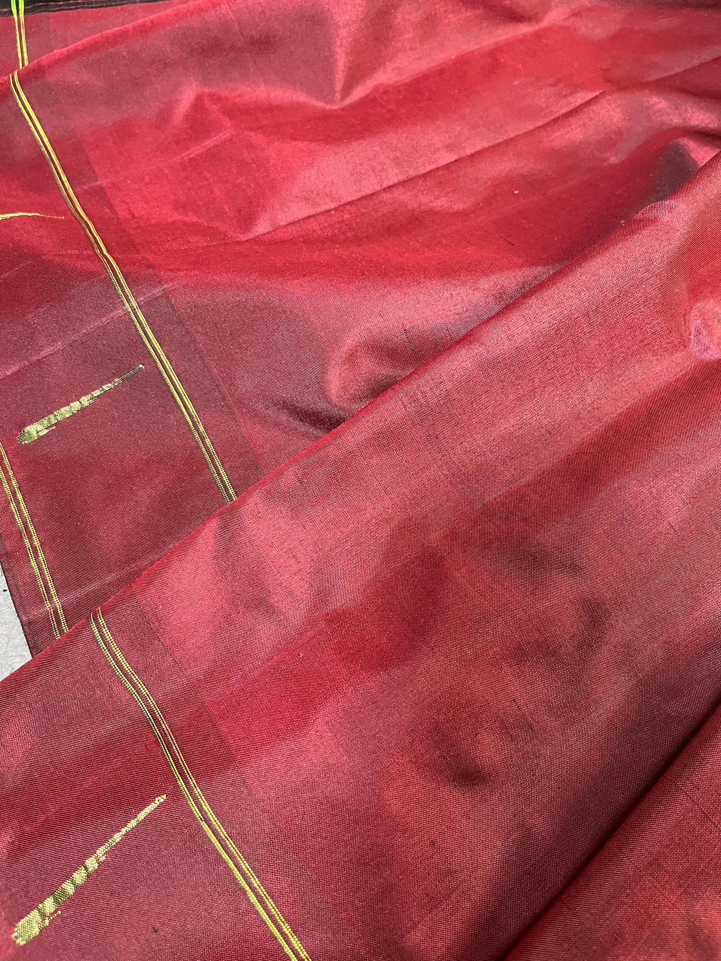 MAROON SILK PURE HANDLOOM PAITHANI SAREE