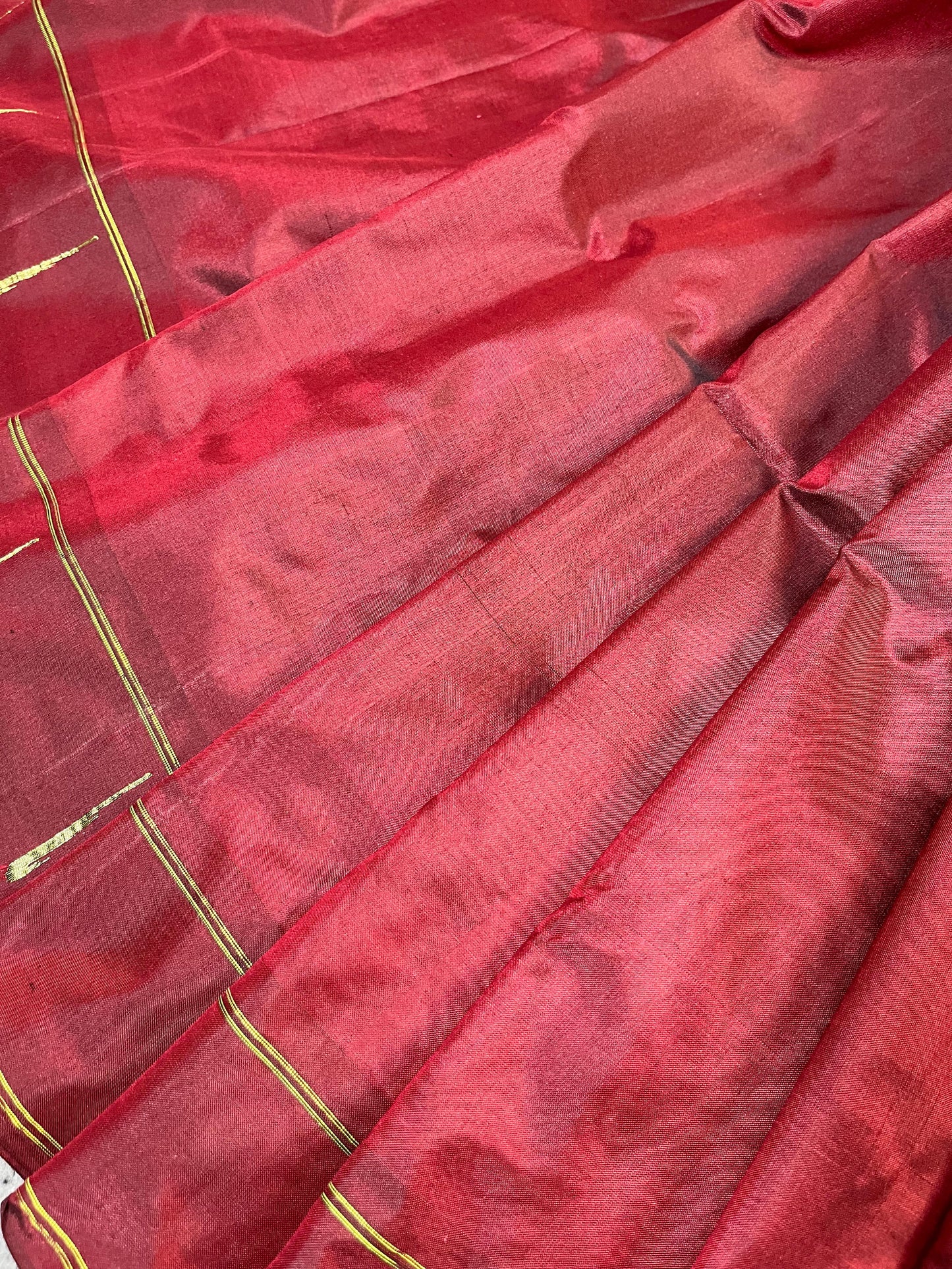 MAROON SILK PURE HANDLOOM PAITHANI SAREE
