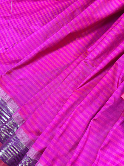 PINK SILK PURE HANDLOOM PAITHANI SAREE