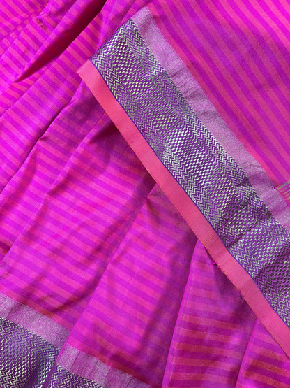 PINK SILK PURE HANDLOOM PAITHANI SAREE