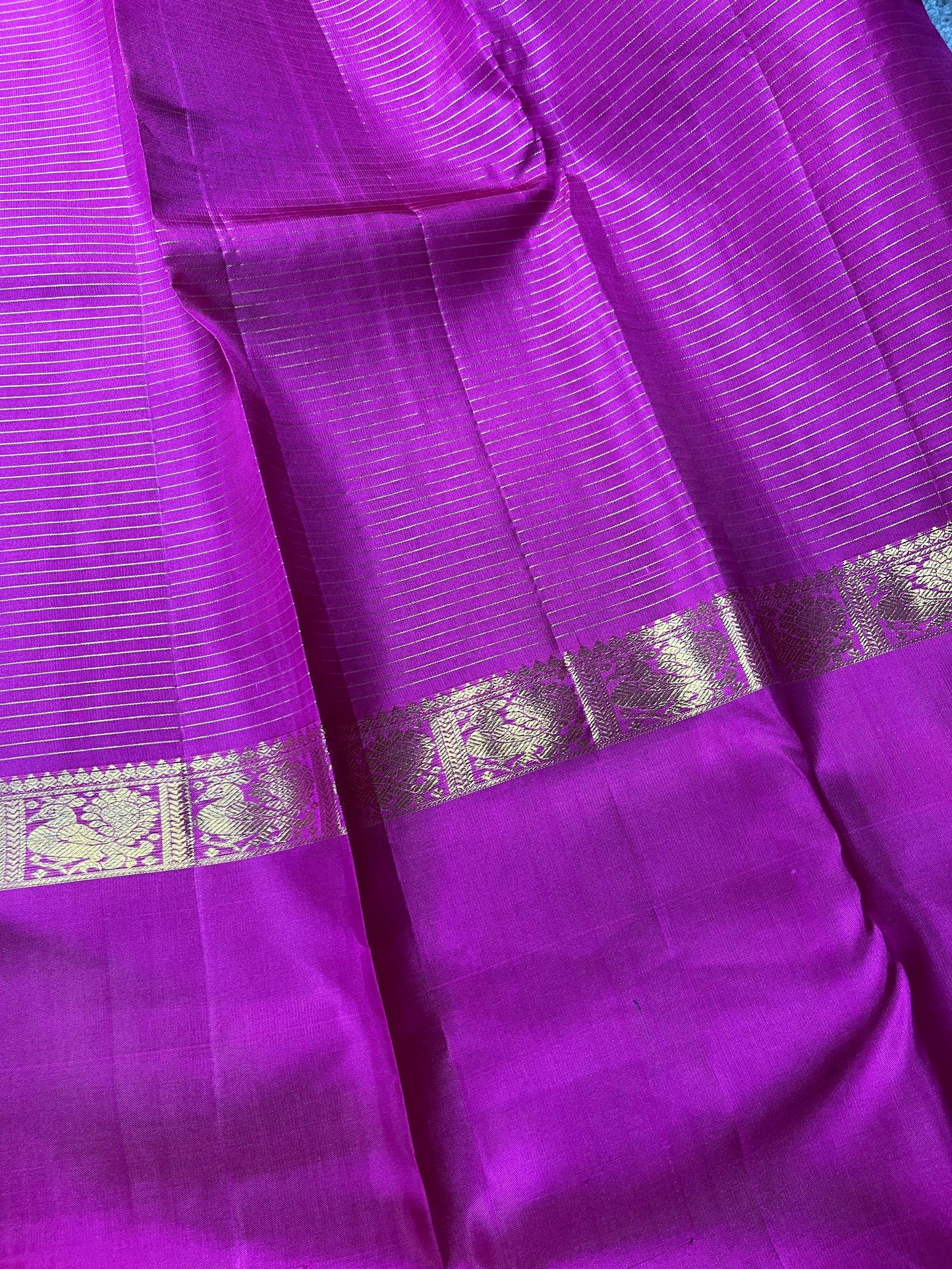 MUBBAGAM SILK PURE HANDLOOM KANJIVARAM SAREE