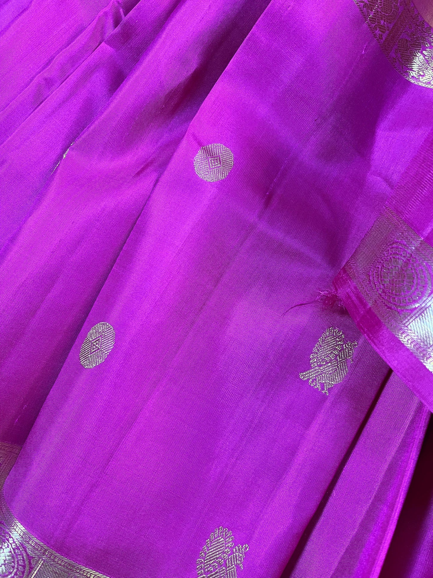 MUBBAGAM SILK PURE HANDLOOM KANJIVARAM SAREE