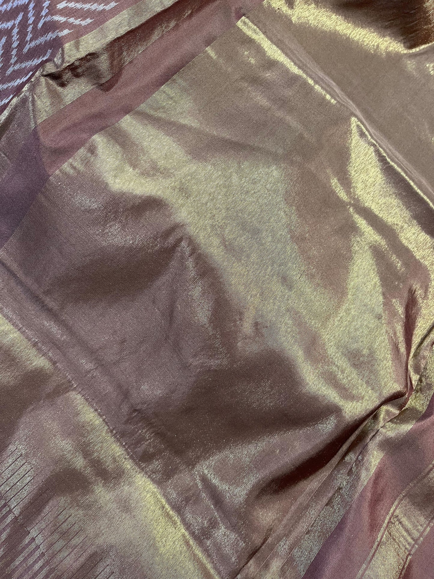 BROWN SILK PURE HANDLOOM IKKAT SAREE