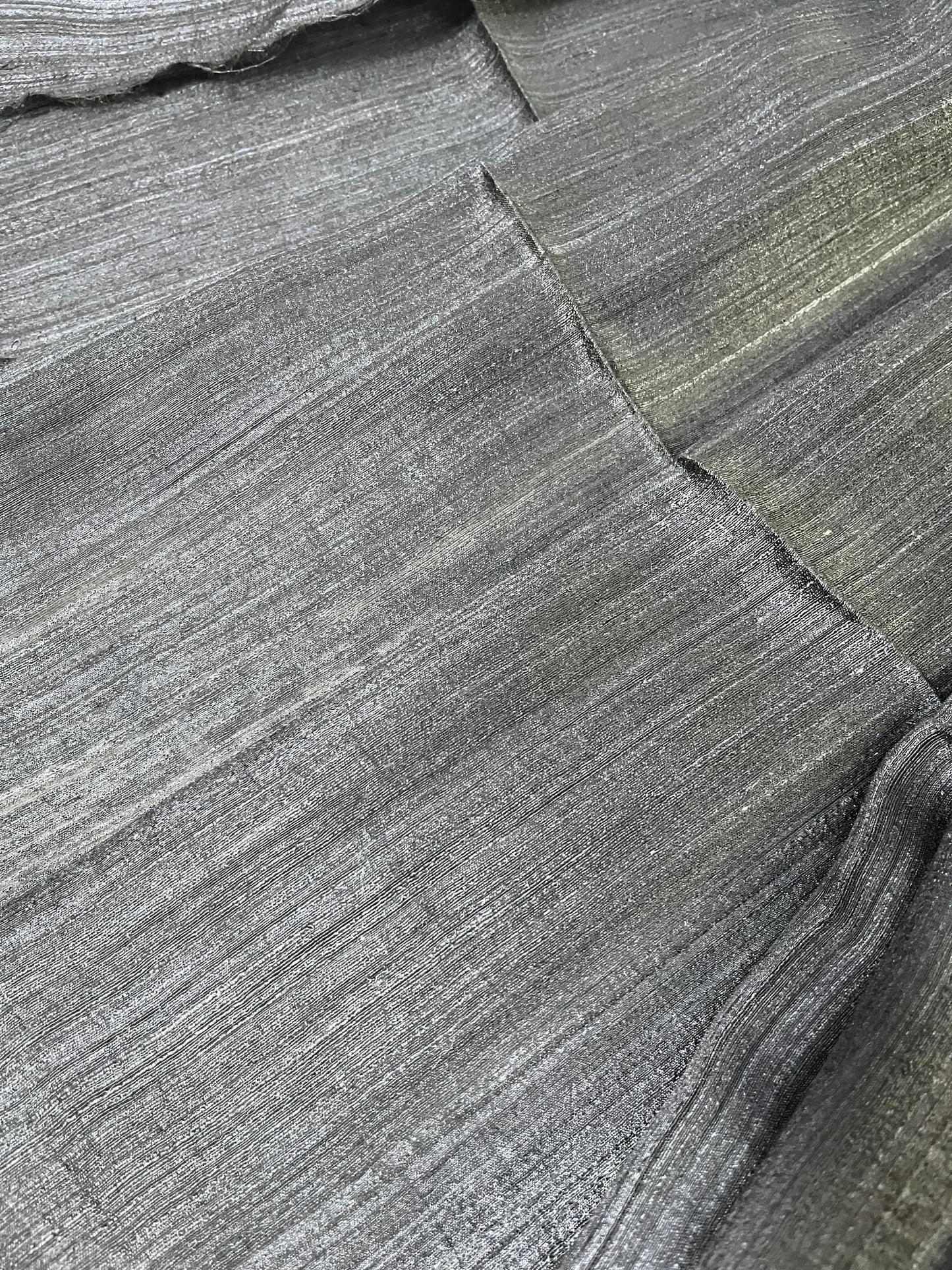 BLACK PURE HANDLOOM MATKA SAREE