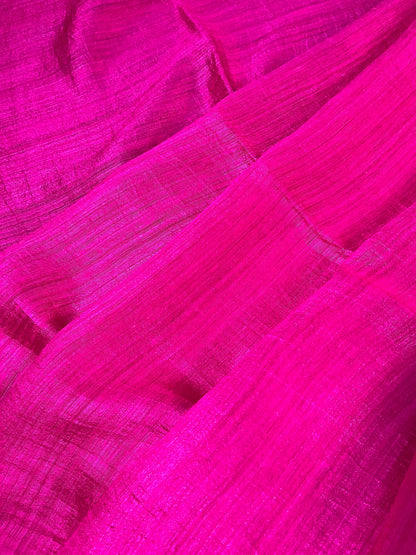 PINK PURE HANDLOOM MATKA SAREE