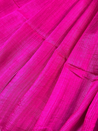 PINK PURE HANDLOOM MATKA SAREE