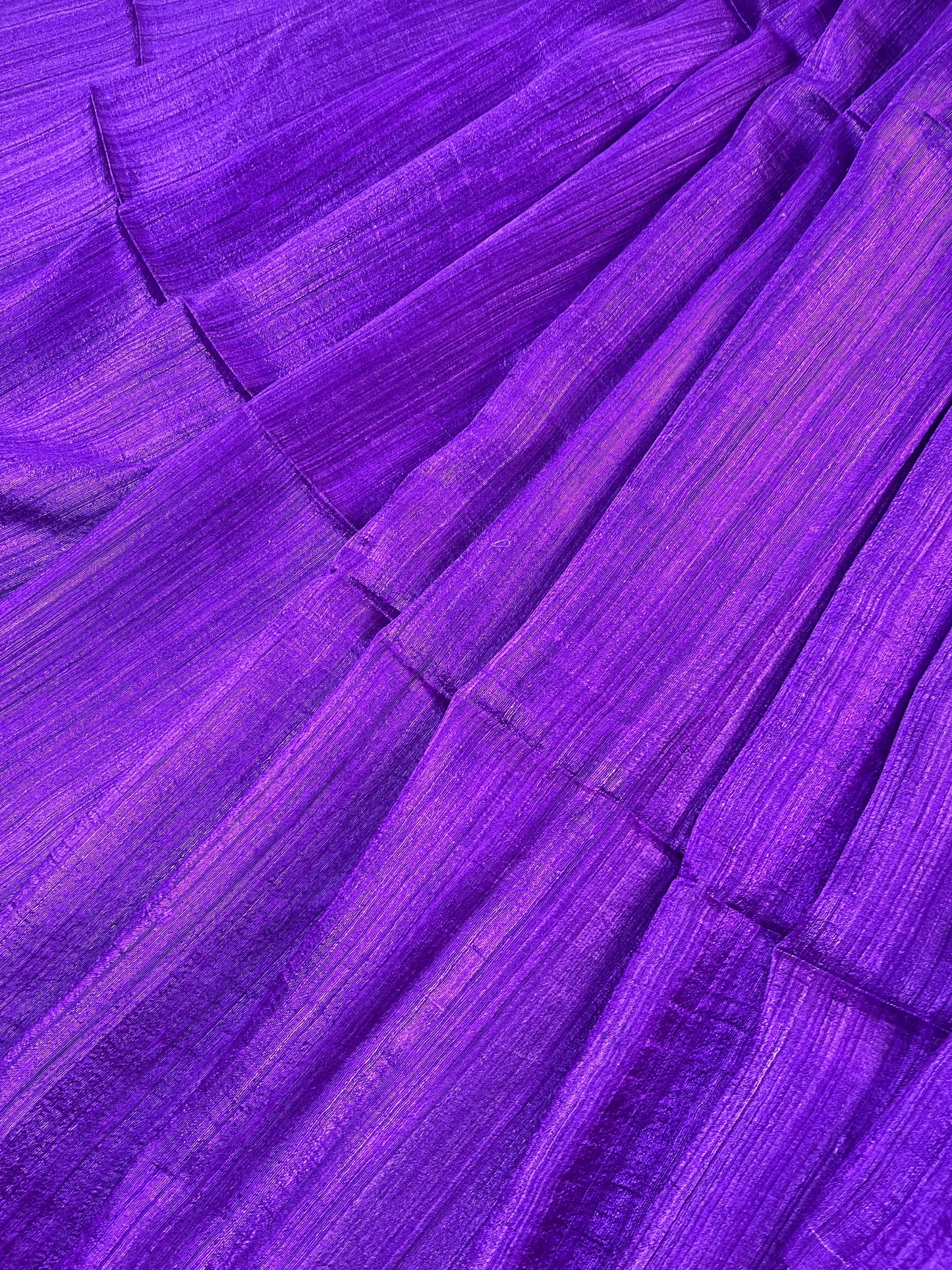 PURPLE PURE HANDLOOM MATKA SAREE
