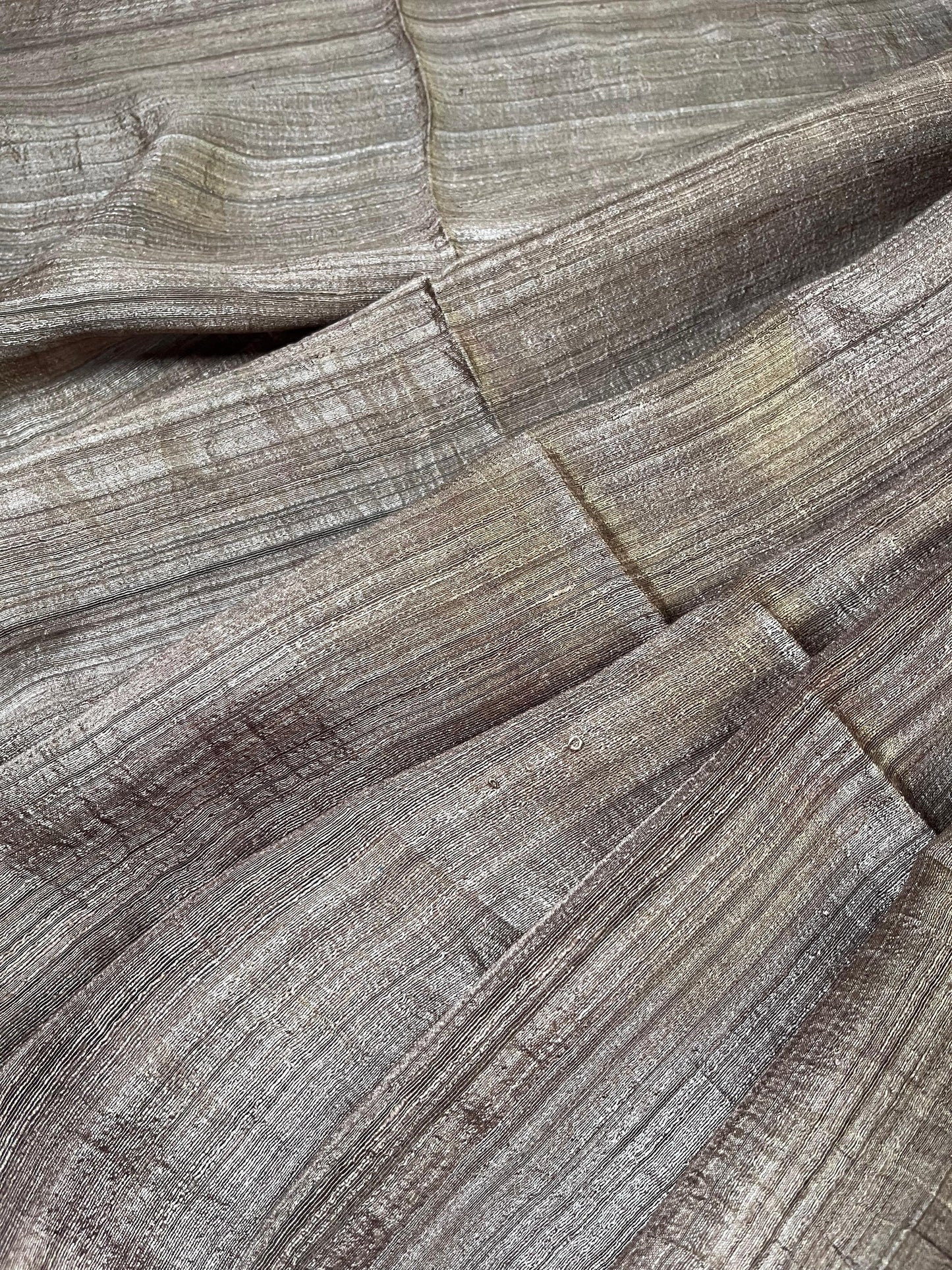 MOCHA BROWN PURE HANDLOOM MATKA SAREE