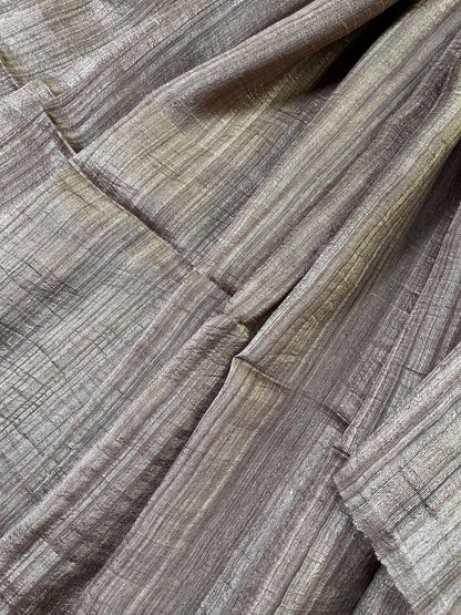 MOCHA BROWN PURE HANDLOOM MATKA SAREE
