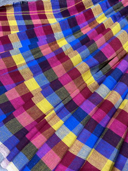 COLOUFUL KALA COTTON PURE HANDLOOM BHUJODI SAREE