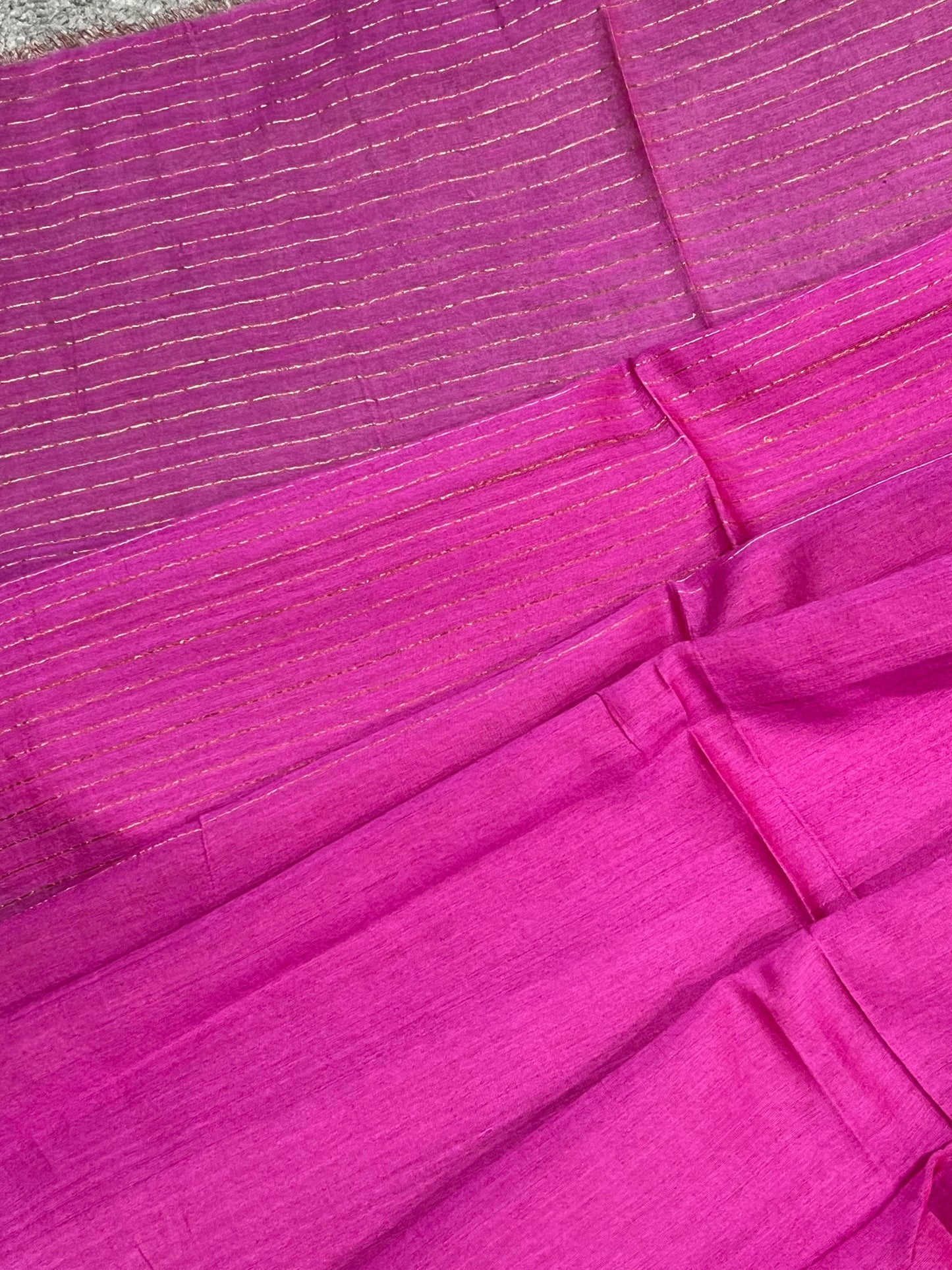 PINK PURE HANDLOOM MUL COTTON SAREE