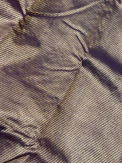 DUAL TONE PURPLE PURE HANDLOOM KOTA DORIA SAREE