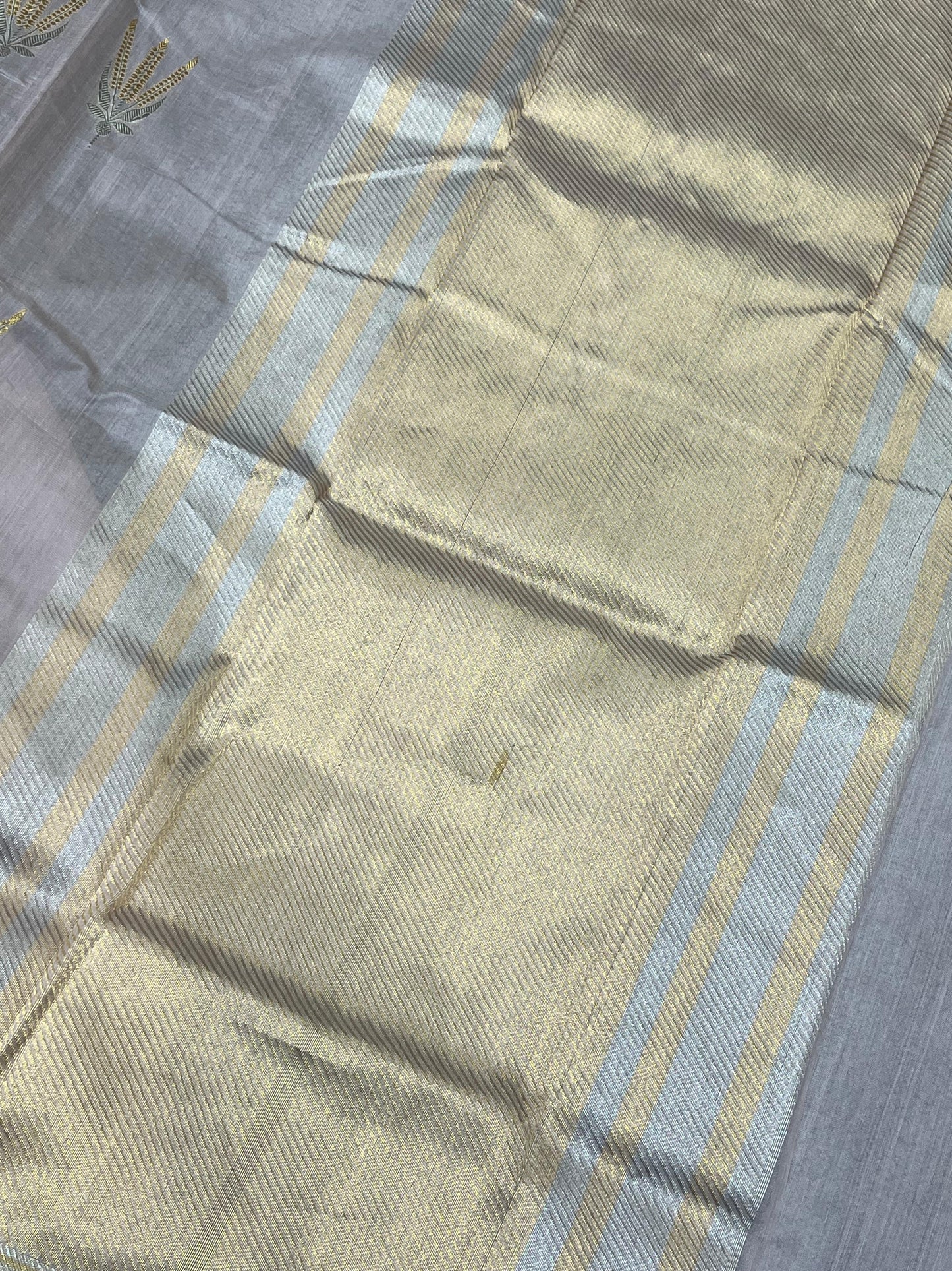 LIGHT PINK COTTON PURE HANDLOOM CHANDERI SAREE