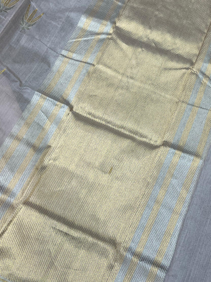 LIGHT PINK COTTON PURE HANDLOOM CHANDERI SAREE