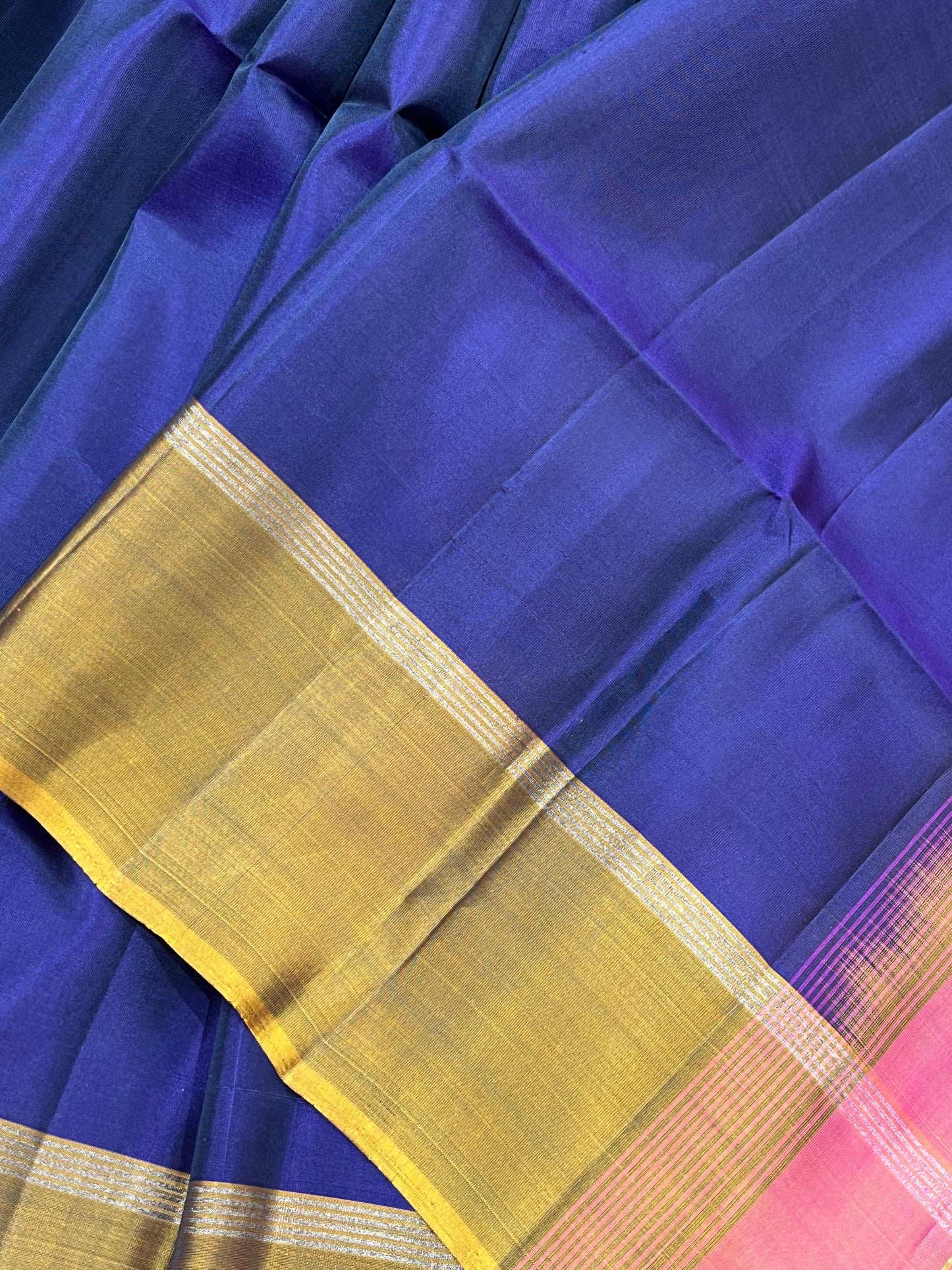 PURPLE SILK PURE HANDLOOM KANJIVARAM SAREE