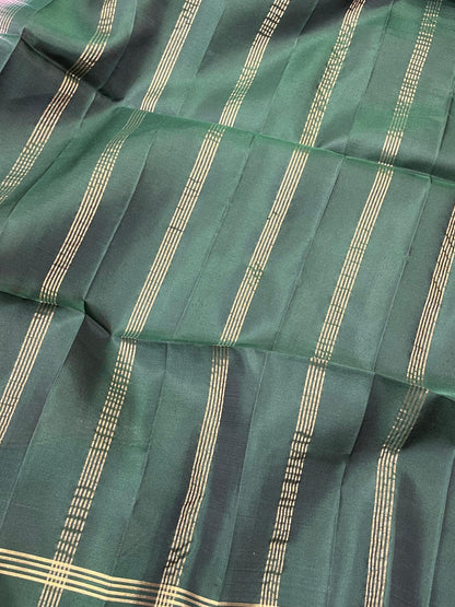 DUSTY PINK SILK PURE HANDLOOM KANJIVARAM SAREE