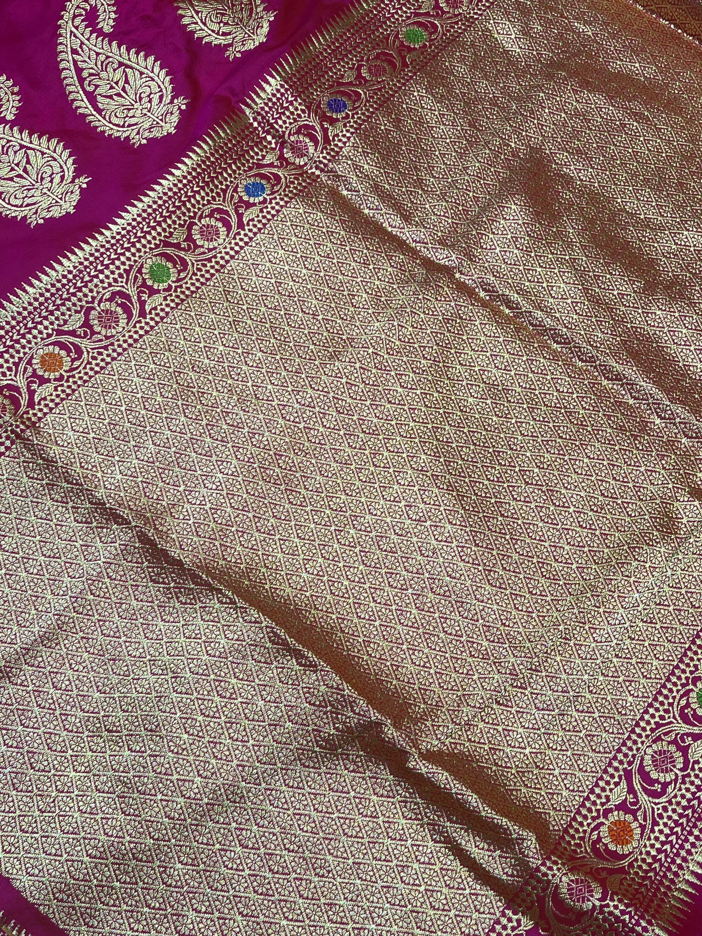 PINK SILK PURE HANDLOOM PAITHANI SAREE
