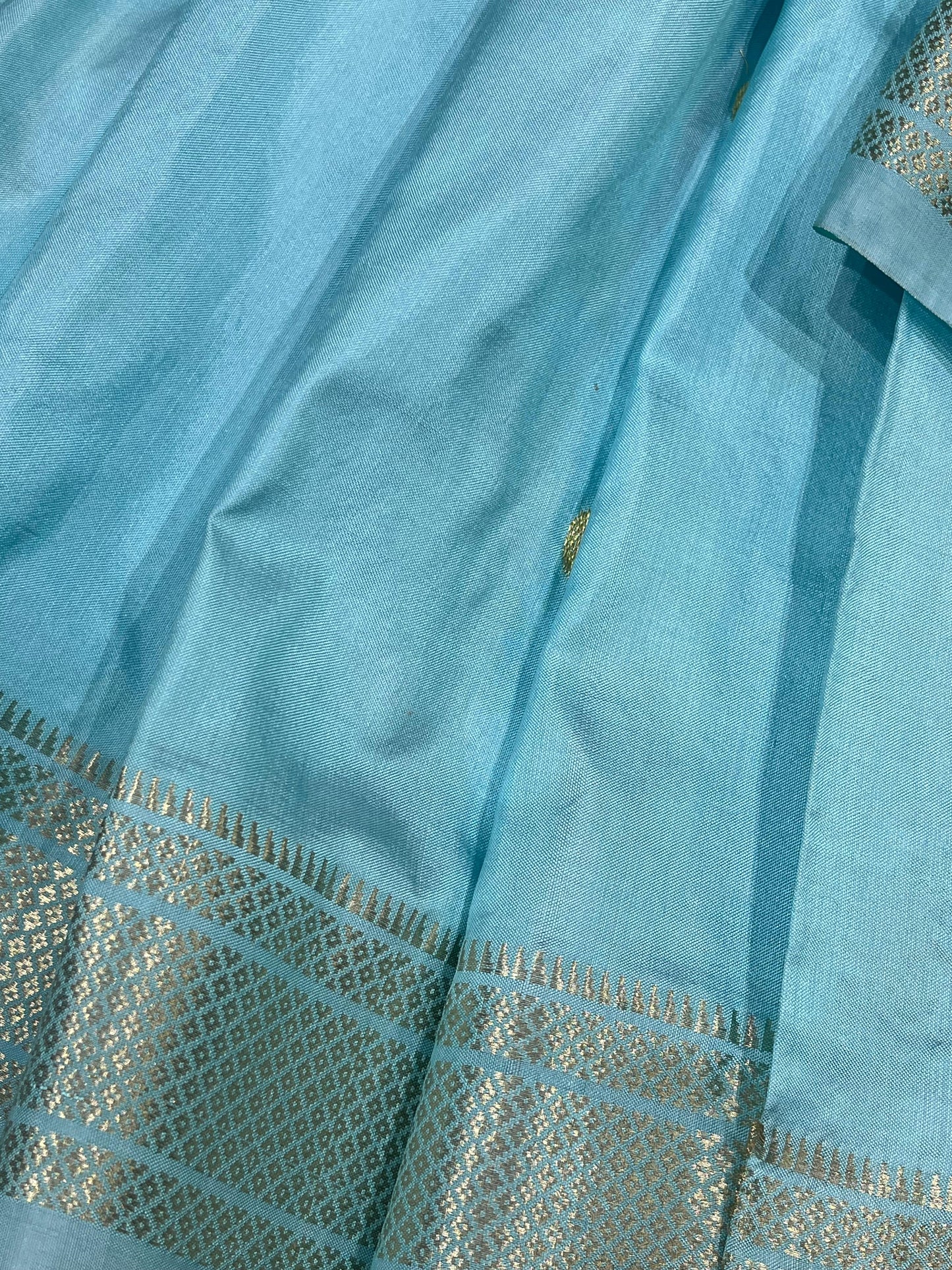 BLUE SILK PURE HANDLOOM PAITHANI SAREE